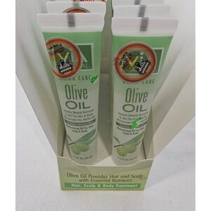 FAMILY CARE Olive Oil Ultra Care Hair & Scalp Body Oil Treatment 1.5Oz- 12 Tubes